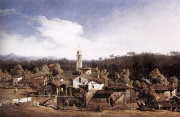貝爾納多 貝洛托 View of Gazzada near Varese 貝爾納多 貝洛托 View of Gazzada near Varese